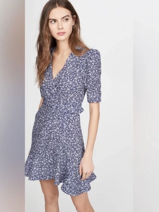 Jonathan Simkhai Dresses & Skirts - Jonathan Simkhai Evelyn Floral Crepe Mini Dress Size 0